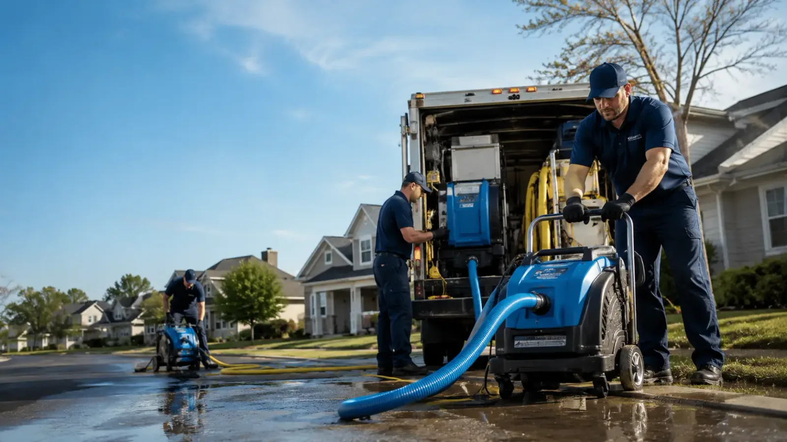 Flood Damage Cleanup in Matewan, WV